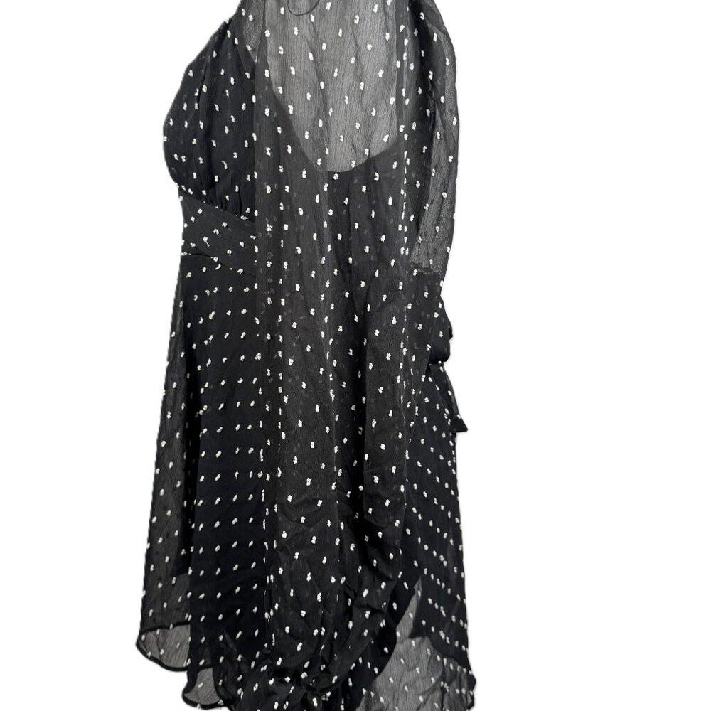NWT Thirty Thirty LA Babydoll Sheer Dress Size XL Empire waist Coquette - Picture 4 of 8